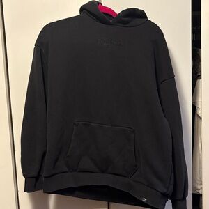 Gymshark black embroidered hoodie